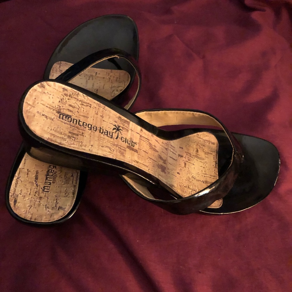 Montego Bay Club Flip Flop Wedge